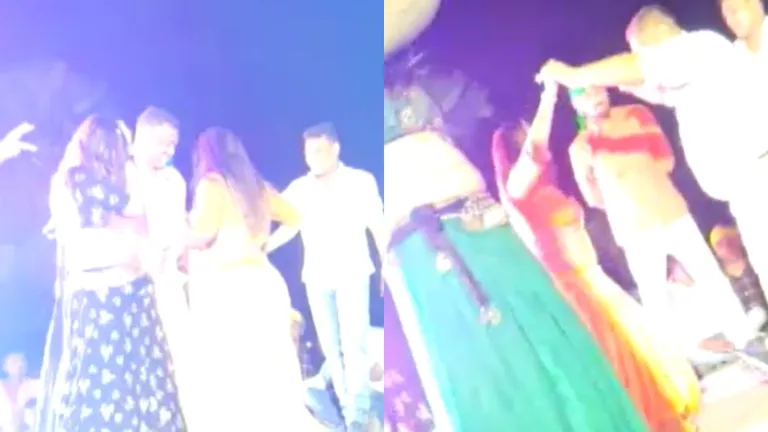 गया के थानाध्यक्ष का डीजे गर्ल के साथ ठुमके लगाते हुए वीडियो वायरल, हो गई कार्रवाई गया थानाध्यक्ष का डीजे गर्ल संग डांस वीडियो वायरल