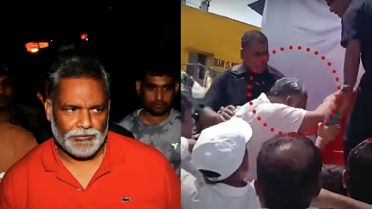 Pappu Yadav viral video, Pappu Yadav denied access to Rahul, Bihar Chakka Jam News, Kanhaiya Kumar blocked from stage,  Tejashwi vs Pappu Yadav