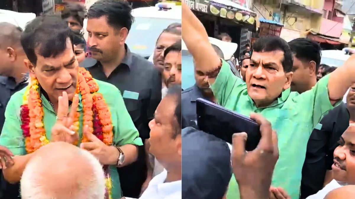 UP: ऊर्जा मंत्री को लोगों ने बिजली की समस्या बताई, समाधान की बजाय मिनिस्टर ने लगवाया 'जय श्री राम' का जयकारा, वीडियो वायरल Uttar Pradesh