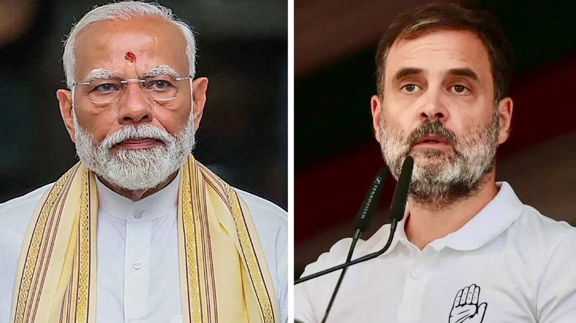PM Modi and Rahul Gandhi