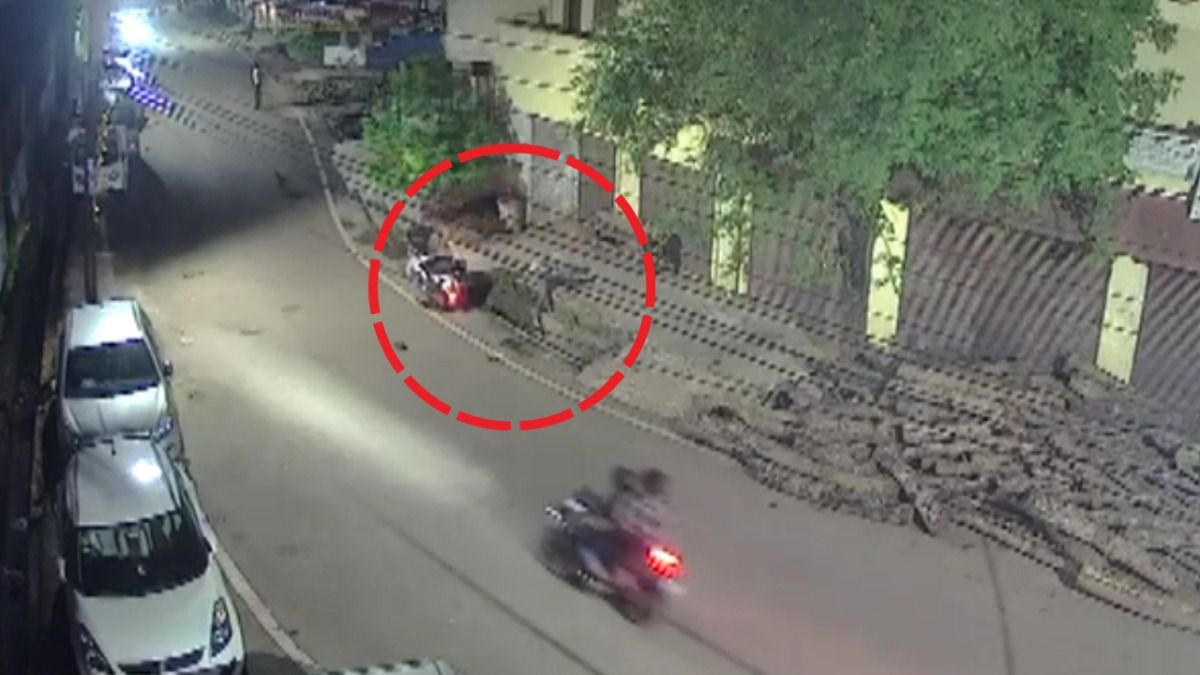 भिलाई में स्कूटी एक्सीडेंट में किशोर की मौत, CCTV में कैद हादसा
