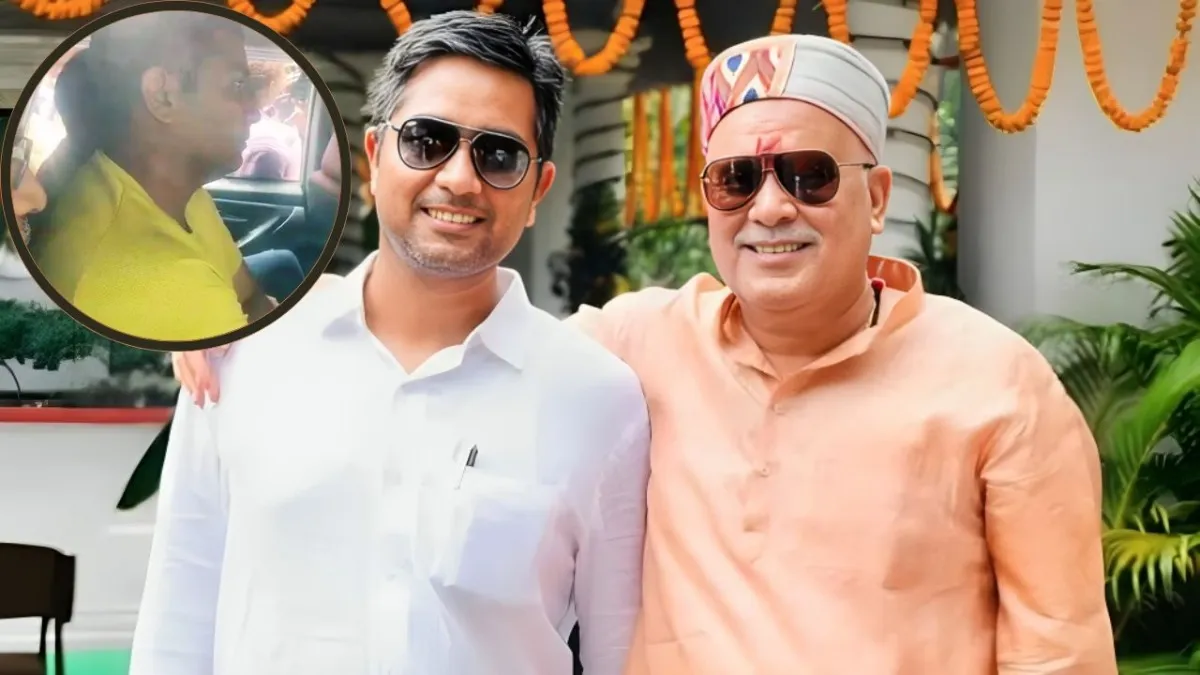 Chaitanya Baghel ED arrest, Bhupesh Baghel reaction, Chhattisgarh liquor scam, Congress on Chaitanya arrest, BJP attacks Bhupesh Baghel