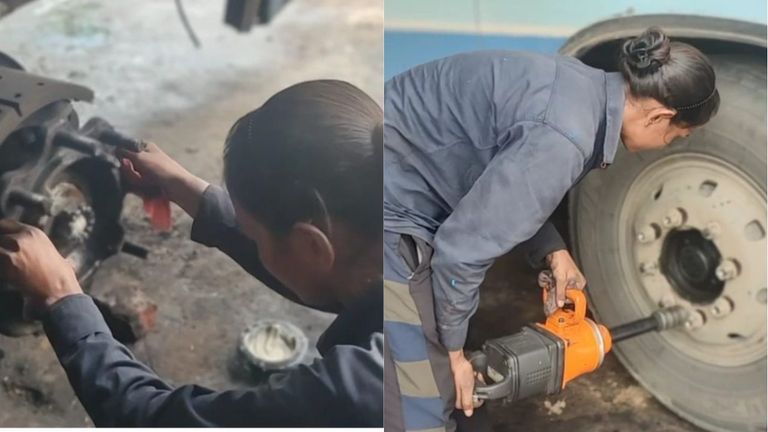 हिसार की बेटी कुमारी सोनी बनी हरियाणा रोडवेज की पहली 'लेडी मैकेनिक', काम का अंदाज देख रह जाएंगे दंग Lady Mechanic
