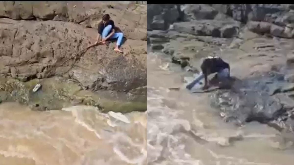 MP: पिकनिक मनाने गया युवक नदी में डूबा, चप्पल निकालने के चक्कर में गंवाई जान, वीडियो हुआ वायरल MP Viral Video