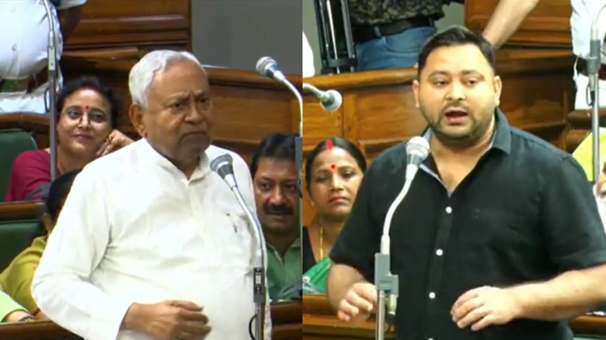 विधानसभा में नीतीश कुमार ने तेजस्वी यादव को बताया "बच्चा", हुआ हंगामा