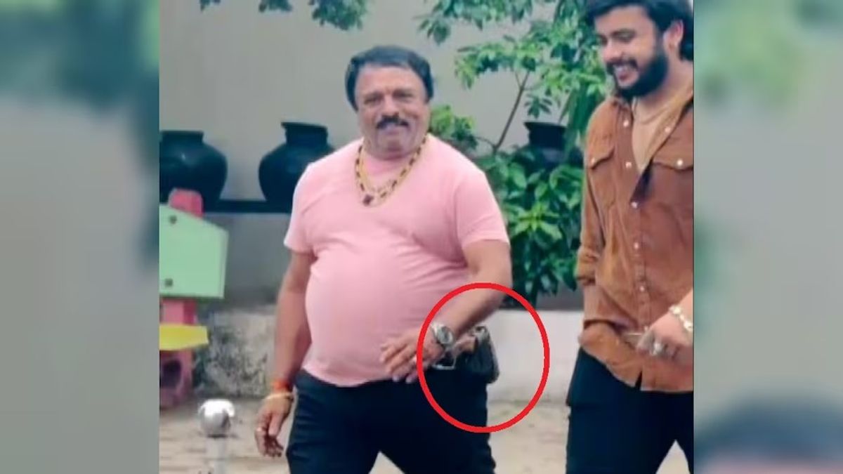 थाने के बाहर पिस्टल से हवाबाजी कर रहा था सरकारी कर्मचारी, पुलिस ने अंदर कर लिया ये एक्शन MP Viral Video