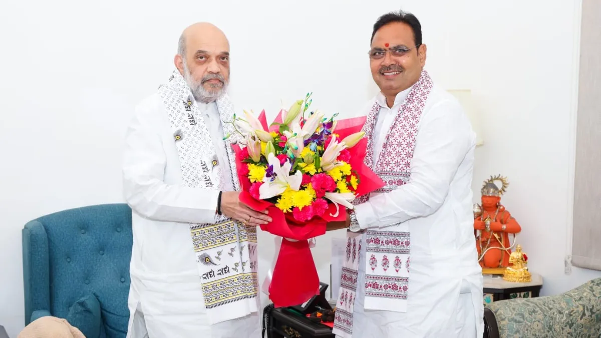 Bhajanlal Sharma Delhi visit