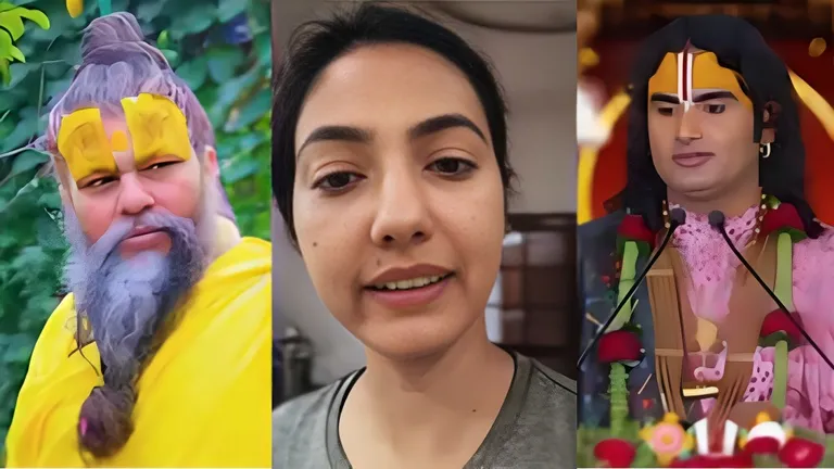 लिव-इन वाले बयान पर अनिरुद्धाचार्य को सुनाई थी खरी-खरी, प्रेमानंद महाराज से वीडियो को जोड़ने पर भड़कीं खुशबू पाटनी Khushboo Patani