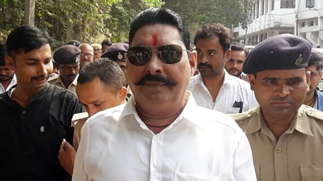 बाहुबली नेता अनंत सिंह जमानत पर जेल से बाहर निकले