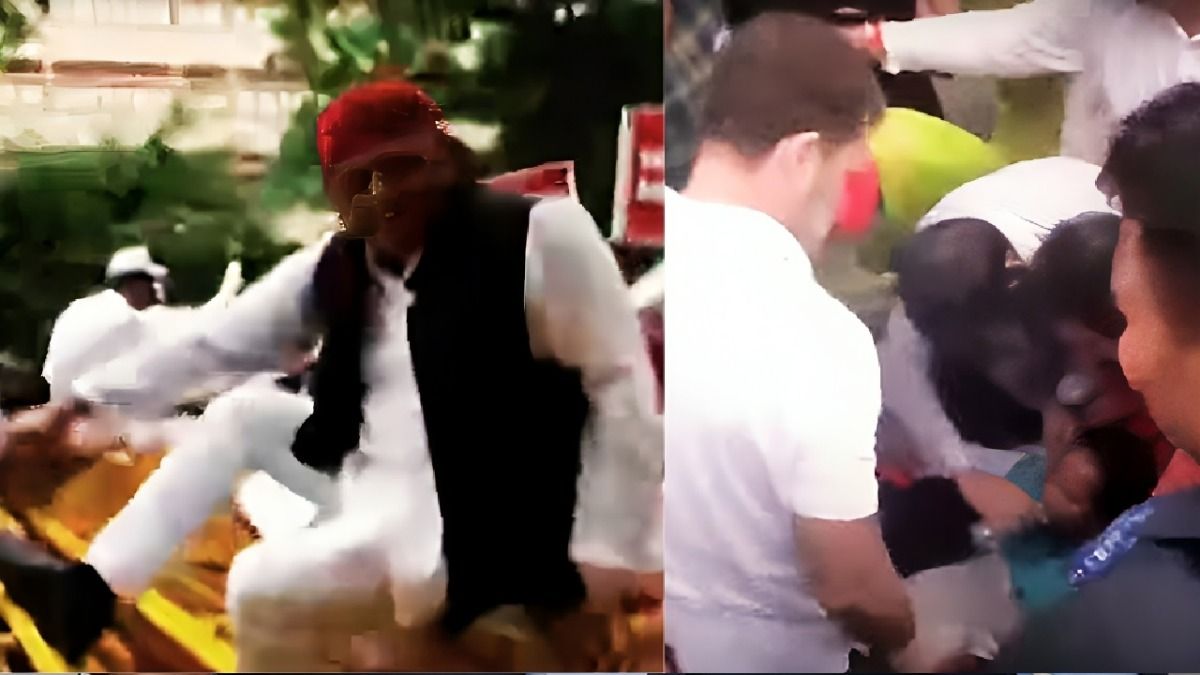 चुनाव आयोग के खिलाफ प्रदर्शन में सांसद महुआ मोइत्रा और मिताली हुईं बेहोश, अखिलेश यादव ने बैरिकेड पर लगाई जंप 