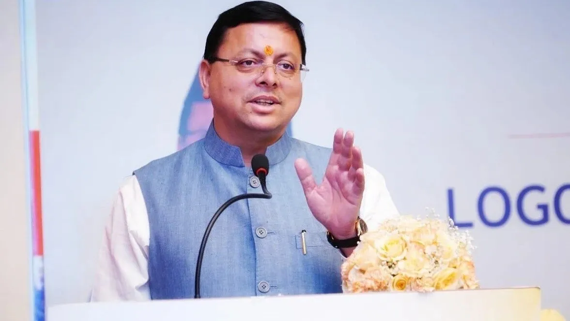 उत्तराखंड के मुख्यमंत्री पुष्कर सिंह धामी 