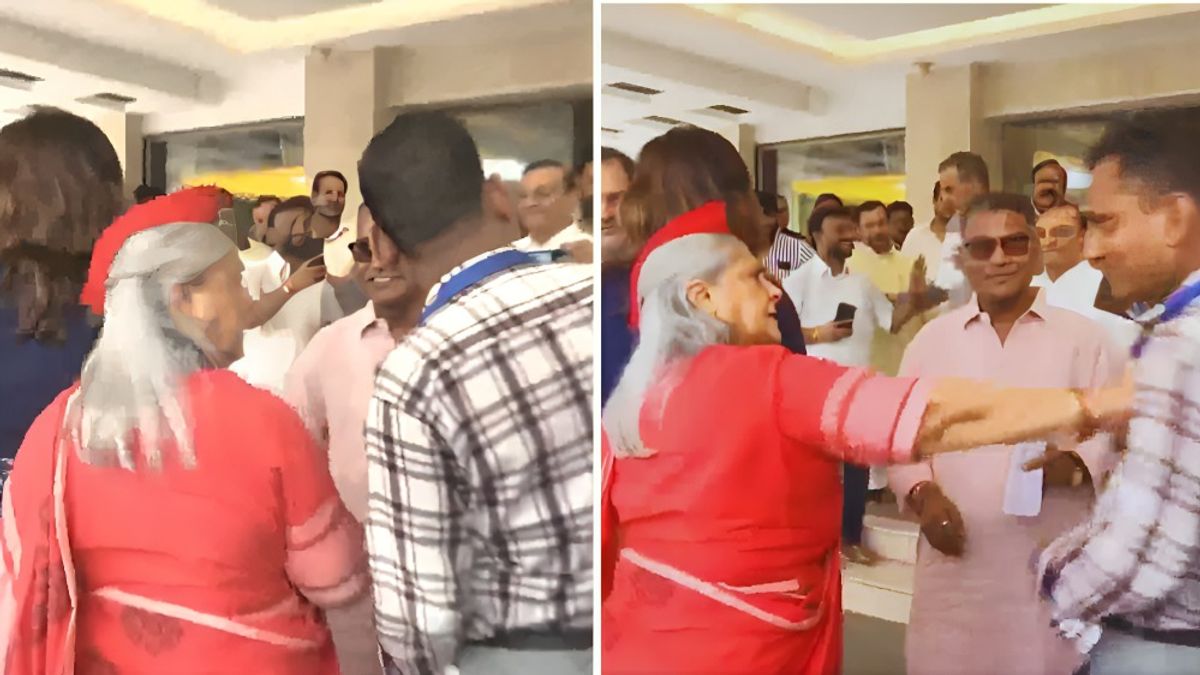 “ये क्या कर रहे हैं आप?” सेल्फी लेने आए शख्स को जया बच्चन ने मारा धक्का! गुस्से का वीडियो हुआ वायरल जया बच्चन को आया गुस्सा