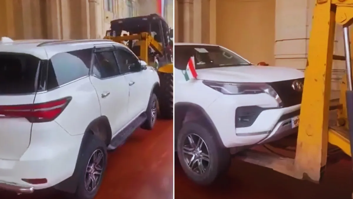 Sanjay Nishad Fortuner viral
