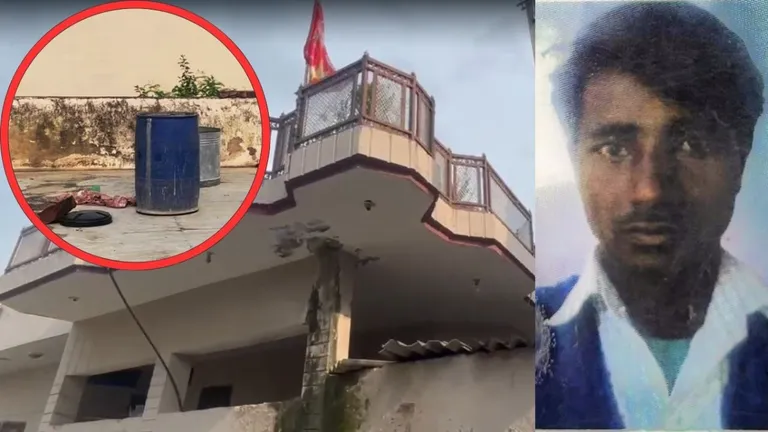 मेरठ के बाद तिजारा में नीले ड्रम में मिला पति का शव, डेड बॉडी गलाने के लिए डाला नमक, पत्नी बच्चों समेत फरार blue drum murder Rajasthan, Khairthal Tijara murder case, Kishangarh Bas crime news, Shahjahanpur man found dead, Rajasthan crime latest