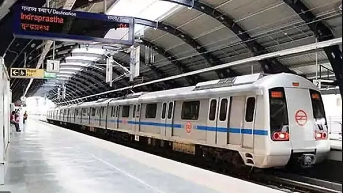 Delhi Metro.