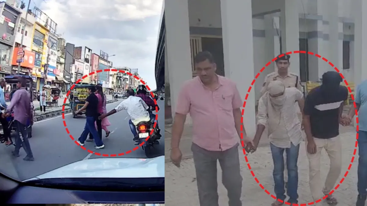 Panipat viral video – UP bike riders harassing girl caught, police arrest
