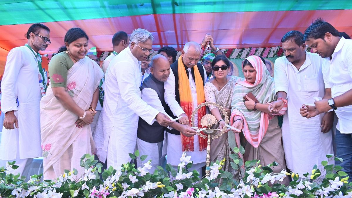 मधुबनी में गरजे JDU के राष्ट्रीय महासचिव कहा, NDA की आंधी में विपक्ष होगा चित