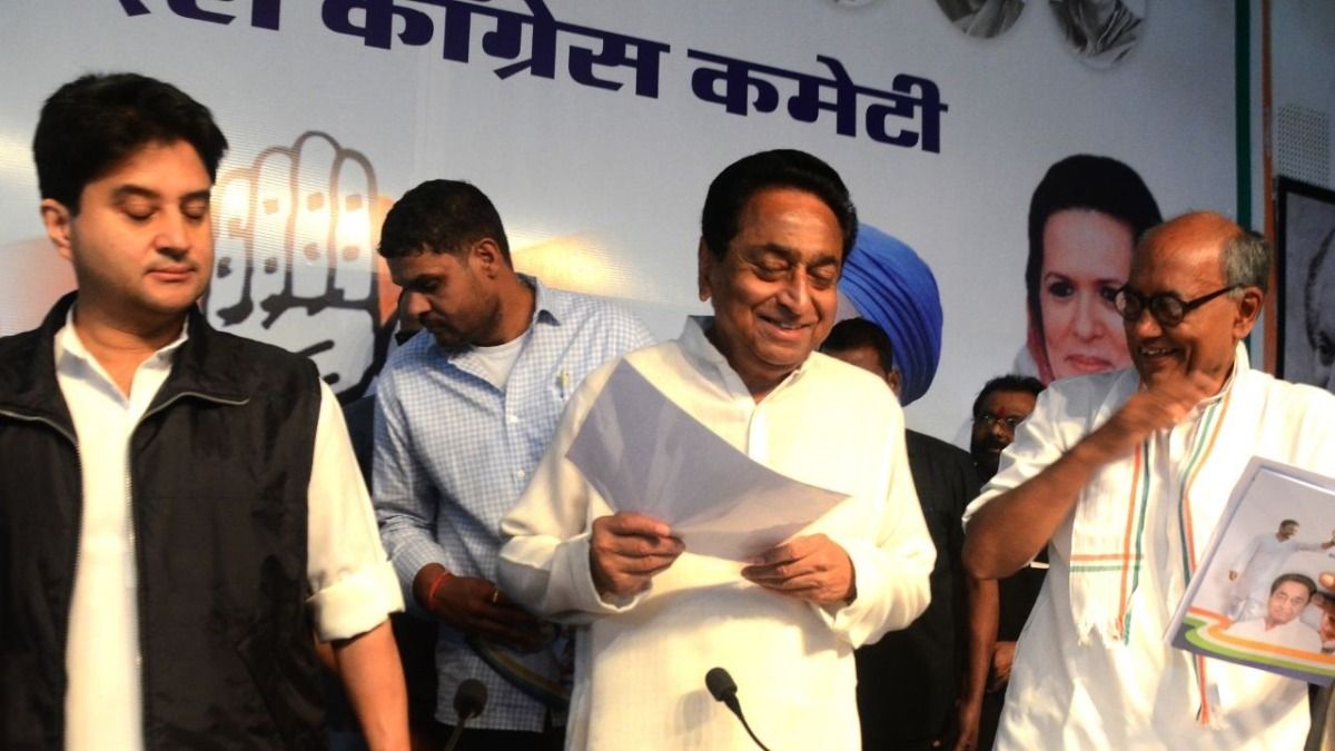 Madhya Pradesh 2020 government fall, Kamal Nath Scindia Digvijaya, MP Congress crisis 2020, Jyotiraditya Scindia Rajya Sabha