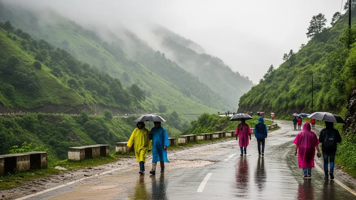 Uttarakhand Weather Alert: प्रदेश में लगातार बारिश से जनजीवन अस्त-व्यस्त, IMD ने आज 13 जिलों में जारी किया येलो अलर्ट Uttarakhand Weather Alert (Representative Image)