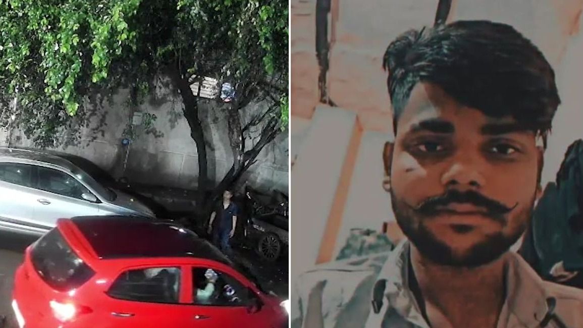 दिल्ली में 16 साल के लड़के ने कार से युवक को 600 मीटर तक घसीटा, CCTV में कैद वारदात