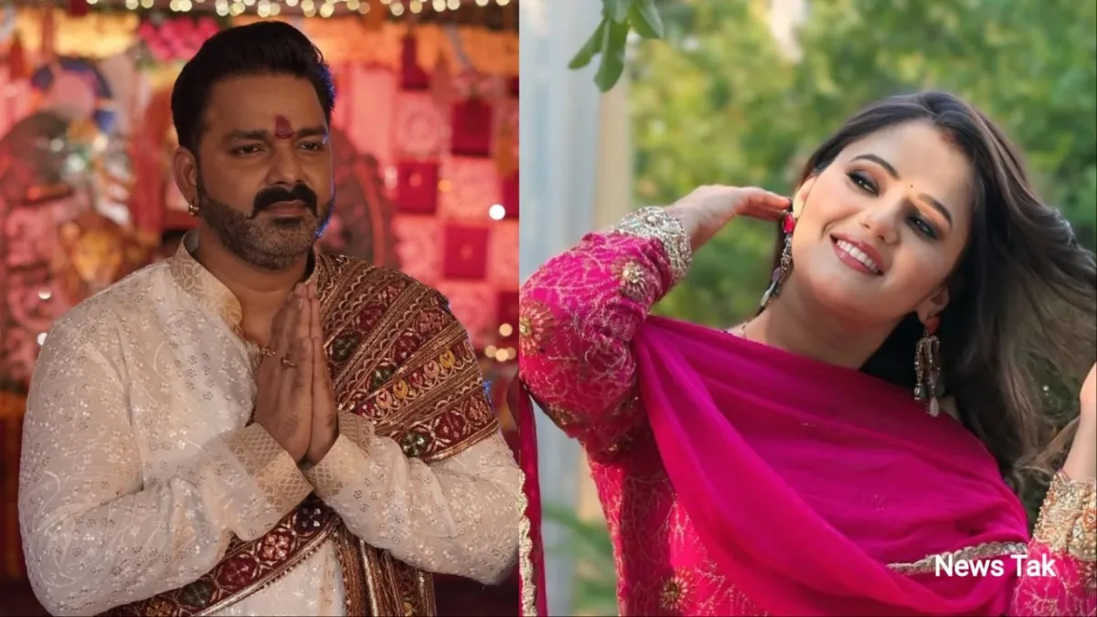 'I am sorry', हरियाणवी एक्ट्रेस अंजलि राघव की कमर छूने वाले भोजपुरी स्टार पवन सिंह ने मांगी माफी! Pawan Singh Anjali Raghav