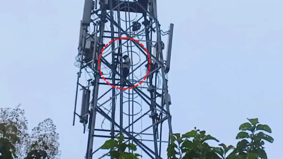 Bihar man climbs tower after wife’s second marriage