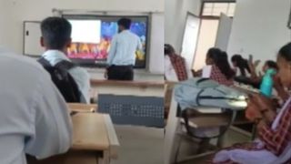 एमपी के कॉलेज में डिजिटल बोर्ड पर अचानक चलने लगा अश्लील वीडियो, छात्राएं भी थीं मौजूद, फिर ये हुआ! NewsTak