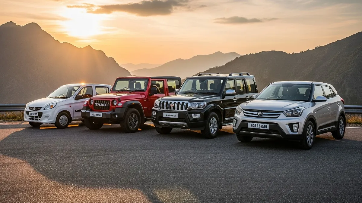 GST में कटौती के बाद कितनी सस्ती हो जाएगी Alto, Thar, Scorpio और Creta गाड़ी? Alto, Thar, Scorpio and Creta