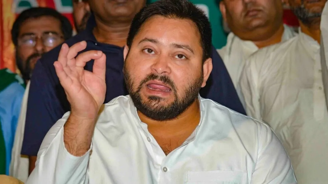 Tejashwi Yadav slams PM Modi over mother remark in Bihar