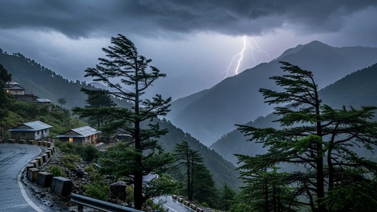 उत्तराखंड में 4 सितंबर को भी नहीं मिलेगी बारिश से राहत! IMD ने सभी 13 जिलों में जारी किया येलो अलर्ट उत्तराखंड में आज सभी जिलों में बारिश का येलो अलर्ट (सांकेतिक तस्वीर)