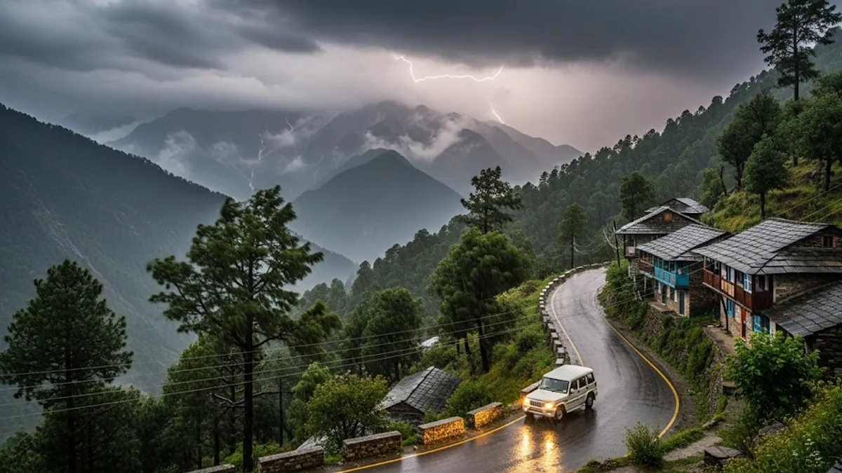Uttarakhand Weather Alert: उत्तराखंड में 7 सितंबर को सभी जिलों में भारी बारिश का येलो अलर्ट, गरज-चमक के साथ झमाझम बरसेंगे बादल Uttarakhand Weather Alert (सांकेतिक तस्वीर)