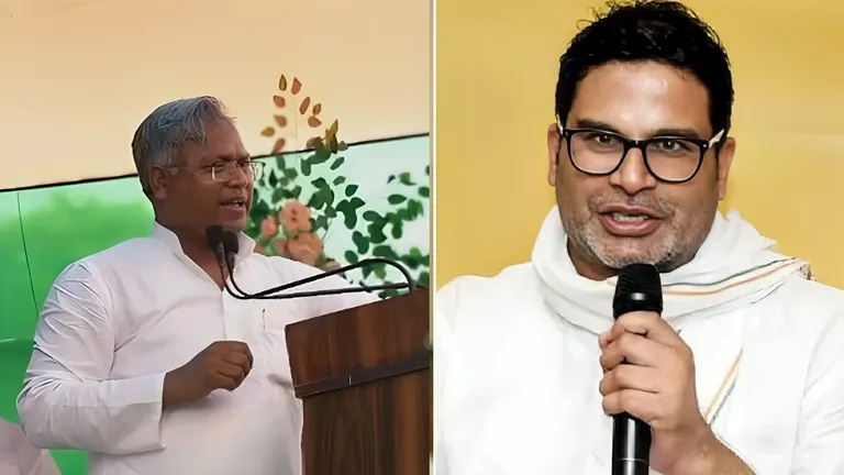 जेडीयू महासचिव मनीष वर्मा के बयान पर भड़के प्रशांत किशोर, बोले- रोड पर चलते हुए..., वीडियो वायरल Prashant Kishor viral statement on JD(U) Manish Verma