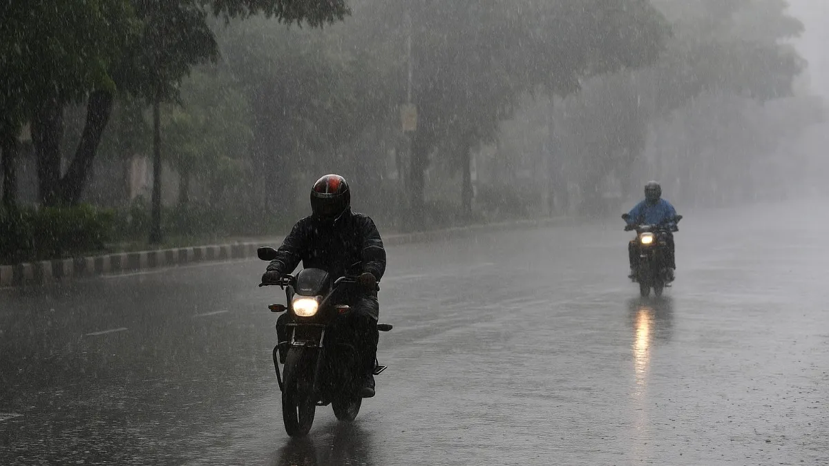 Bihar monsoon update 2025-Yellow alert and heavy rainfall warning