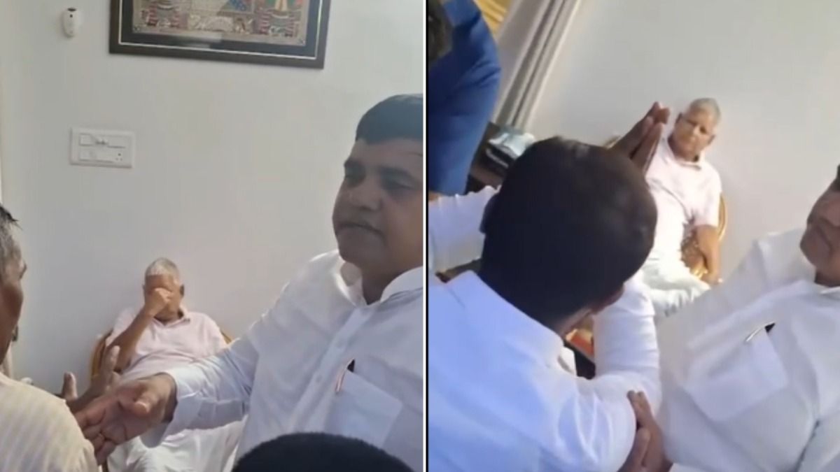 Bihar Elections 2025: लालू यादव के पास चुनावी टिकट के लिए पहुंचा शख्स, मांगने का अंदाज हो गया वायरल बिहार चुनाव 2025 से पहले टिकट मांगने का अनोखा अंदाज, लालू यादव का वीडियो वायरल