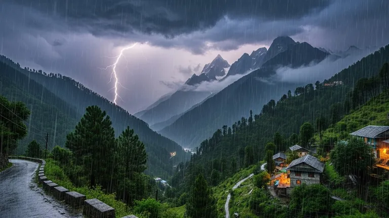 Uttarakhand Weather Alert: उत्तराखंड में आज 8 जिलों में भारी बारिश की चेतावनी! IMD ने पूरे प्रदेश में जारी किया येलो अलर्ट Uttarakhand Weather Alert (सांकेतिक तस्वीर)
