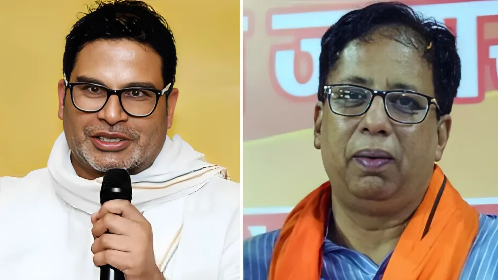 प्रशांत किशोर के आरोपों पर BJP नेता ने दिया रिप्लाई