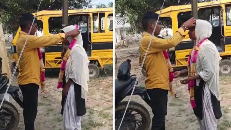 छुप-छुप कर घर में चलता रहा चाची-भतीजे का अफेयर, जब चाचा को भनक लगी तो भागकर दोनों ने थाने में रचाई शादी, वीडियो हुआ वायरल up news