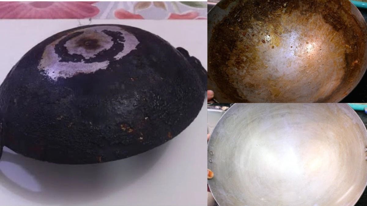 kadai ko saaf karne ka tarika