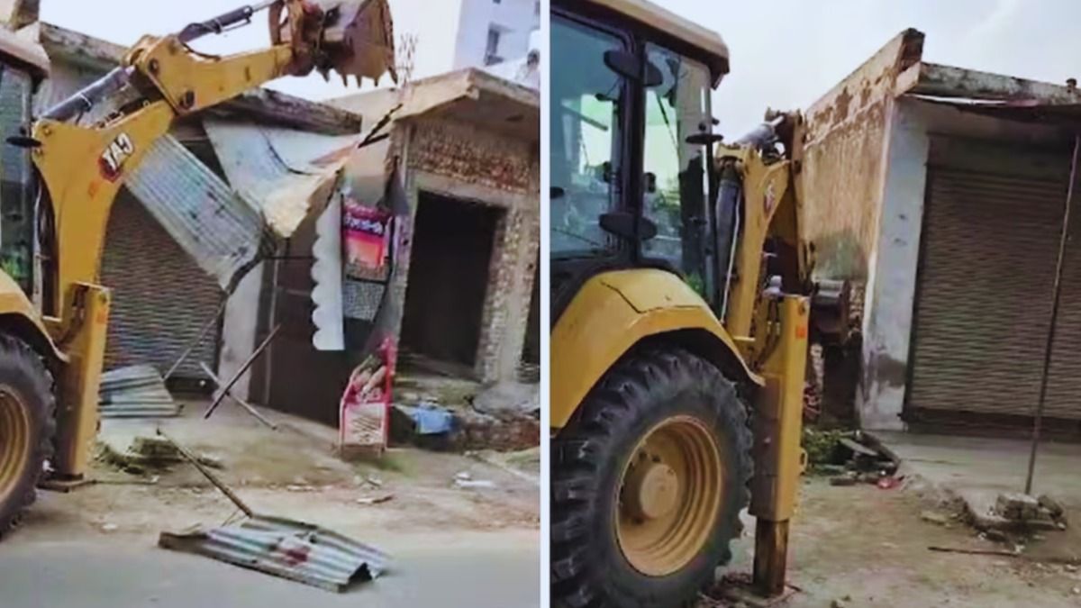 UKSSSC पेपर लीक मामले में बड़ा एक्शन, प्रशासन ने लक्सर में आरोपी खालिद की अवैध दुकान पर चलाया बुलडोजर UKSSSC Paper Leak 2025