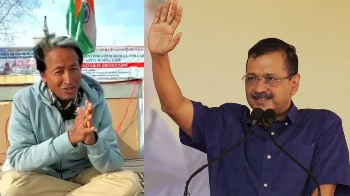 Sonam Wangchuk Ladakh protest, Kejriwal on BJP, Ladakh statehood demand