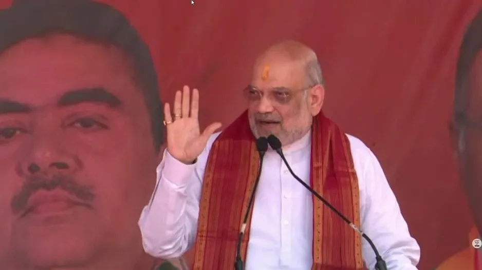 Amit Shah in Patna meeting BJP leaders ahead of Bihar election