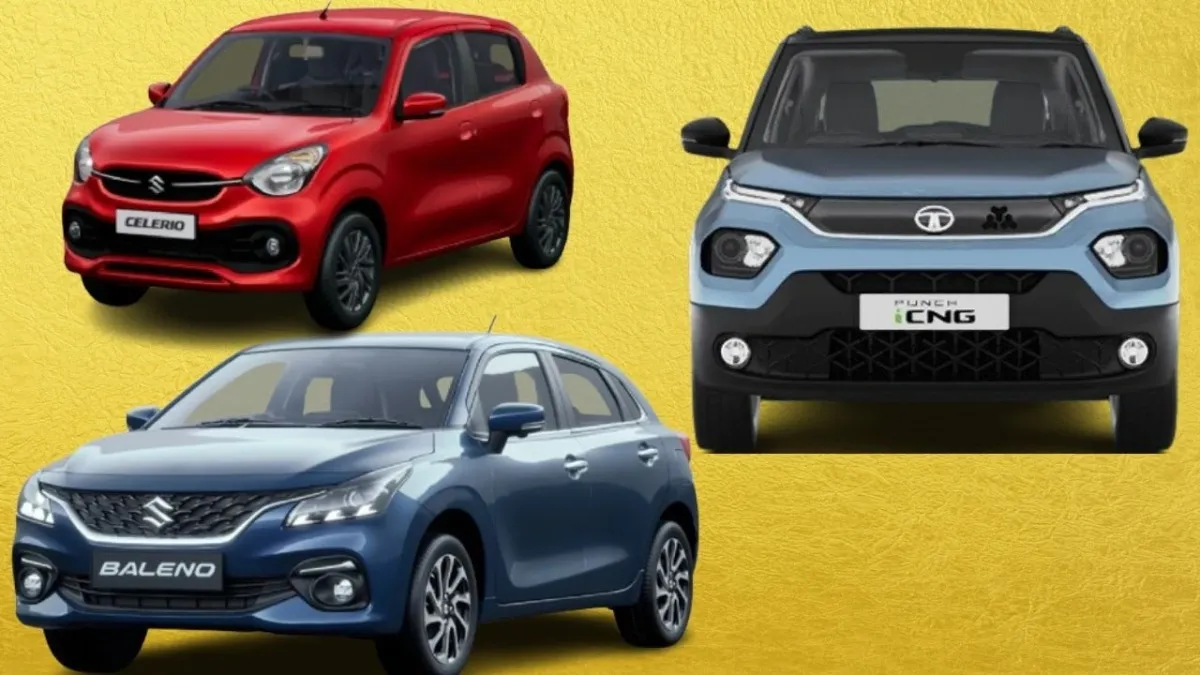 Top 10 CNG cars mileage, Best CNG cars India 2025, Tata vs Maruti CNG mileage, Hyundai CNG car