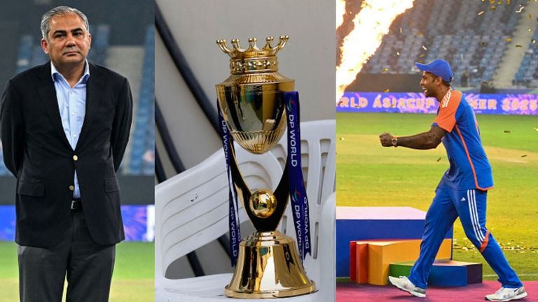 एशिया कप की ट्रॉफी लेकर भागे PCB चीफ मोहसिन नकवी…अब लौटाने के लिए भारतीय टीम के सामने रखी ये शर्त! asia cup mohsin naqvi where is asia cup trophy acc chairman apologises to bcci new fuss around award handover to indian cricket team