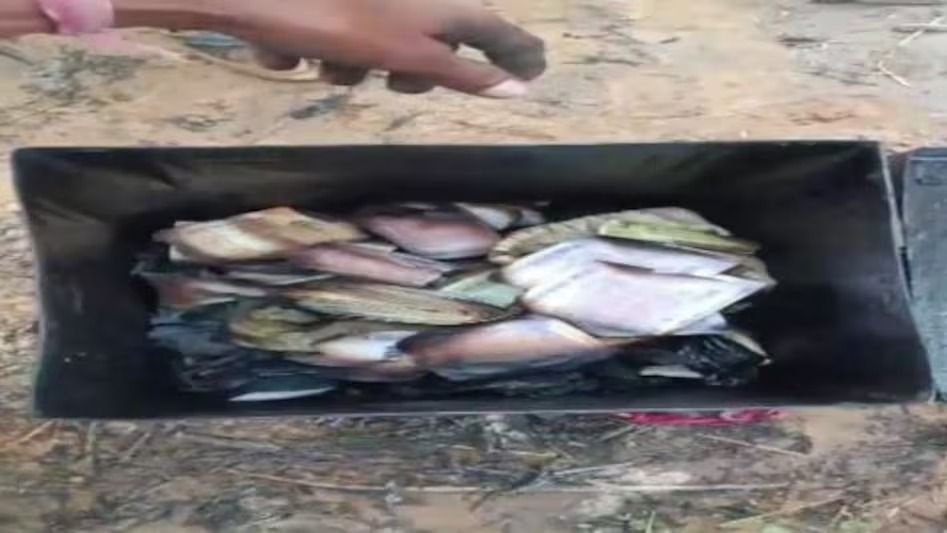 झोपड़ी में अचानक आग लगी...10 लाख रुपये का कैश मिनटों में हुआ राख, विस्थापन के दौरान मिला था मुआवजा
