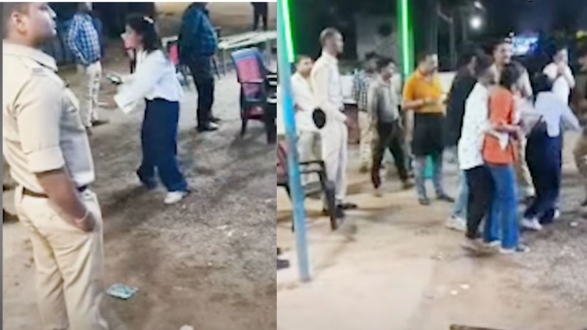 मध्य प्रदेश के कटनी में पुलिस के सामने कपड़े उतारकर लड़की ने काटा बवाल, वीडियो वायरल एमपी के कटनी का वीडियो वायरल