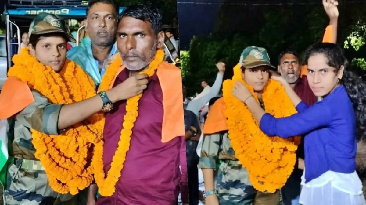 UP: सेना की वर्दी में बेटी पहुंची घर, पूरे गांव में घुमाकर किया गया भव्य स्वागत…सच सामने आते ही सबके उड़ गए होश Maharajganj news