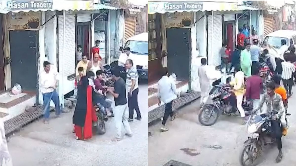 MP: सड़क पर अंजान महिला को फ्लाइंग किस करना पड़ गया भारी, युवती ने अपने भाईयों को बताया और फिर एमपी के धार का वीडियो हो रहा वायरल