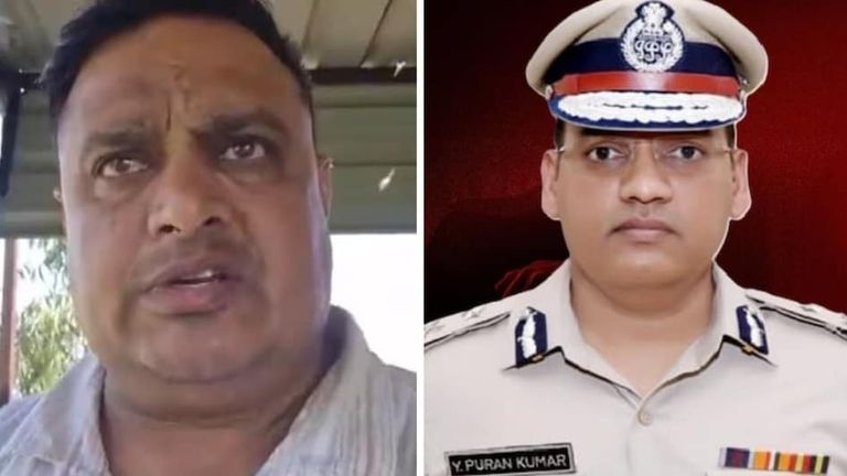 रोहतक ASI संदीप लाठर केस में IPS पूरन कुमार की पत्नी IAS अमनीत समेत 4 पर FIR दर्ज Rohtak ASI Case