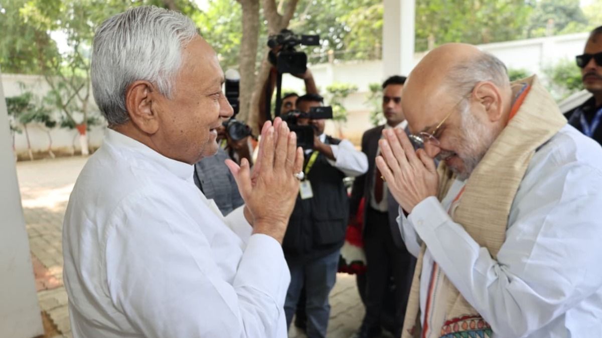 अमित शाह ने नीतीश कुमार से की मुलाकात