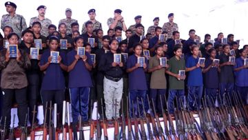 Bastar Naxal surrender Bastar Naxal surrender